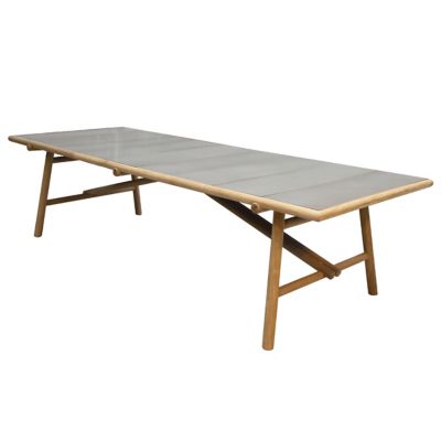 Cane-line Sticks Outdoor Dining Table - Color: Grey - 50811T | P280X100LGT