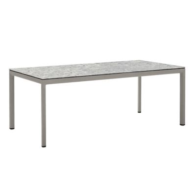 G2526336 Cane-line Drop Outdoor Dining Table - Color: Cream sku G2526336