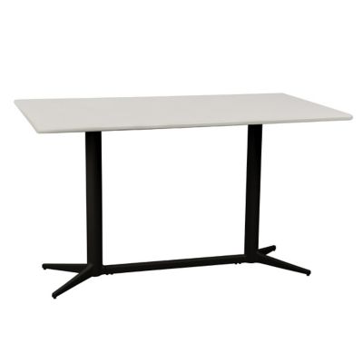 Cane-line Drop Outdoor Cafe Rectangular Table - Color: Grey - P130X75ASA | 