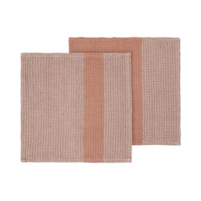 Blomus GANO Waffle Dish Cloth, Set of 4 - Color: Pink - 64449 | 64449