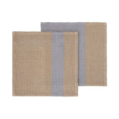 Blomus GANO Waffle Dish Cloth, Set of 4 - Color: Orange - 64448 | 64448