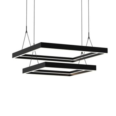 Athena LED Double Rectangle Pendant