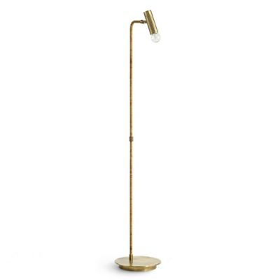 River North Adjustable Picture Easel Floor Lamp by House Of Troy, RN300-BLK/PB