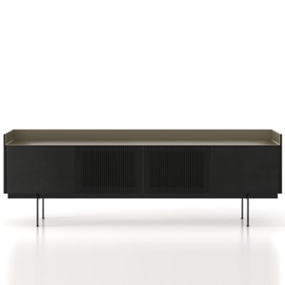 Punt Mobles Stockholm Technic Sideboard - Color: Black - Size: Medium - STH