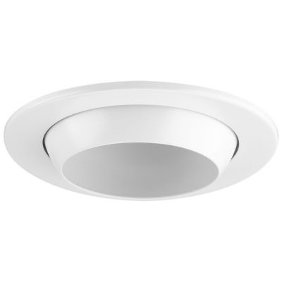 Huxe Teagan 4 Recessed Eyeball Trim - Color: White - Size: 1 light