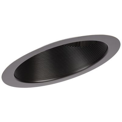 Huxe Teagan 6 Recessed Sloped Ceiling Step Baffle Trim - Color: Bron