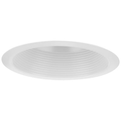 Huxe Teagan 6 Recessed Step Baffle Trim - Color: White - Size: 1 lig