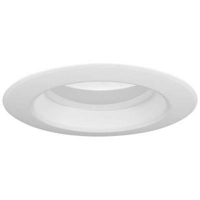 Huxe Cian 6 LED Smooth Trim - Color: White - Size: 1 light