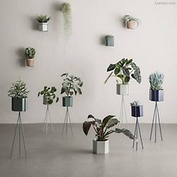 Hexagon Pot and Plant Stand
