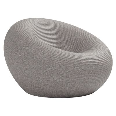 Qeeboo Nami Mix Outdoor Lounge Chair - Color: Grey - 65001GY-M