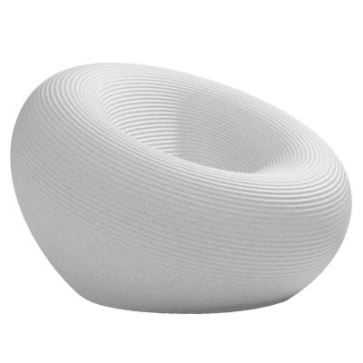 QBO2547900 Qeeboo Nami Mix Outdoor Lounge Chair - Color: Whit sku QBO2547900