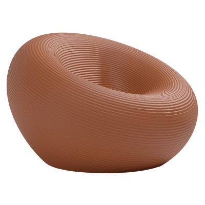 QBO2547906 Qeeboo Nami Outdoor Lounge Chair - Color: Brown -  sku QBO2547906