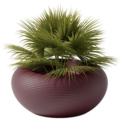 Qeeboo Nami Outdoor Planter - Color: Red - 65003IR