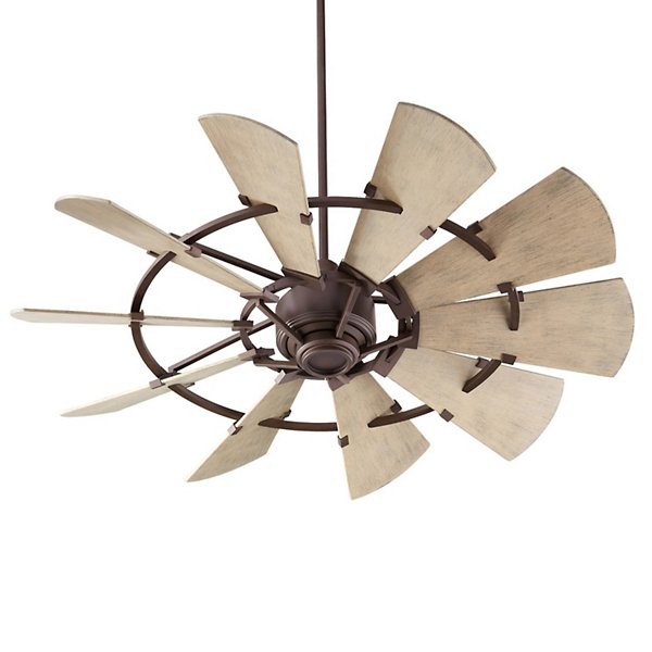 Quorum International Windmill Fan - Color: Bronze - Number of Blades: 10 - 