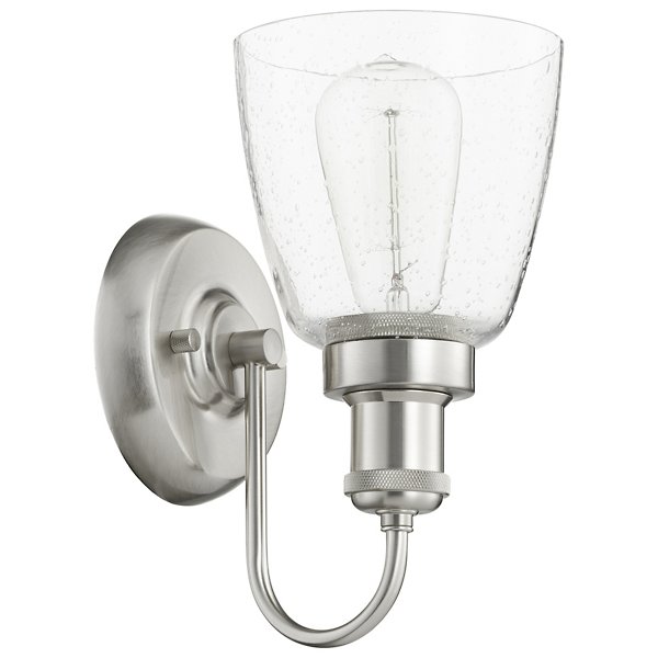 Quorum International Wall Sconce No. 548 - Color: Silver - Size: 1 light - 