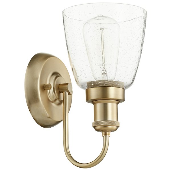 Quorum International Wall Sconce No. 548 - Color: Gold - Size: 1 light - 54