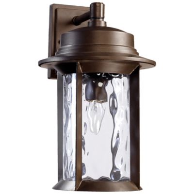 Quorum International Charter Outdoor Wall Sconce - Color: Bronze - Size: Me