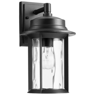 Quorum International Charter Outdoor Wall Sconce - Color: Black - Size: Lar