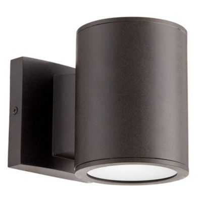 Cylinder LED Outdoor Wall Sconce - Color: Bronze - Size: 2 light - Quorum International 920-2-86