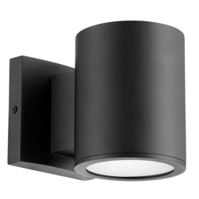 Cylinder LED Outdoor Wall Sconce - Color: Black - Size: 2 light - Quorum International 920-2-69