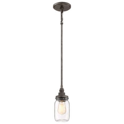 Quoizel Squire Mini Pendant Light in Clear