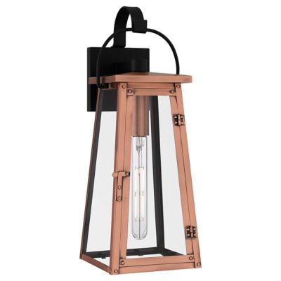 Quoizel Carolina Outdoor Wall Sconce in Copper, Size: Large