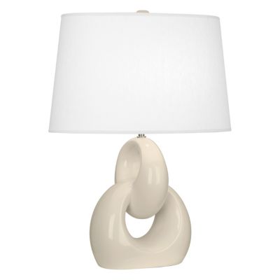 Robert Abbey Fusion Table Lamp - Color: Cream - BN981