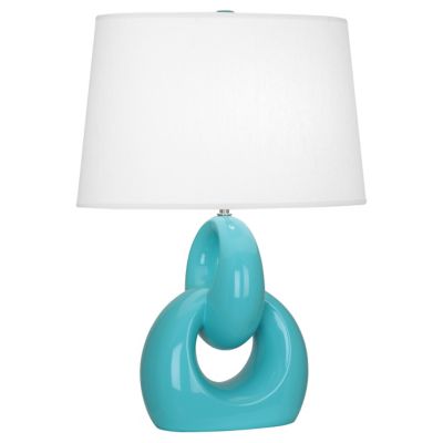 Robert Abbey Fusion Table Lamp - Color: Turquoise - EB981