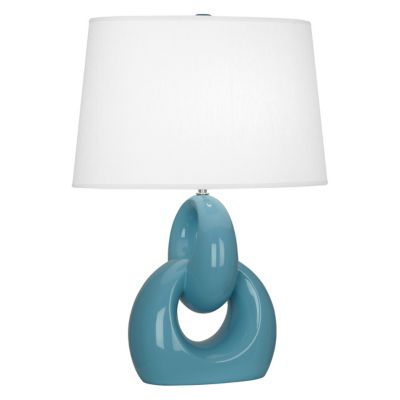 Robert Abbey Fusion Table Lamp - Color: Turquoise - OB981