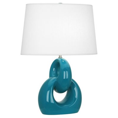 Robert Abbey Fusion Table Lamp - Color: Turquoise - PC981