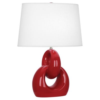 Robert Abbey Fusion Table Lamp - Color: Red - RR981