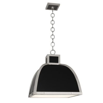 Robert Abbey Ranger Pendant Light - Color: Black - Size: 3 light - 1446