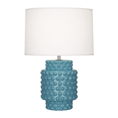 Robert Abbey Dolly Accent Lamp - Color: Turquoise - Size: 1 light - OB801