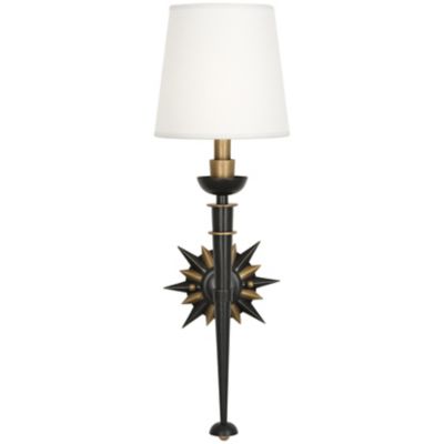 Robert Abbey Cosmos Wall Sconce - Color: Brass - Size: 1 light - 1016