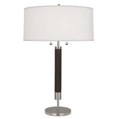 Robert Abbey Dexter Table Lamp - Color: Polished Nickel - Size: 2 light - S