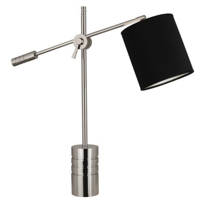 Robert Abbey Campbell Table Lamp - Color: Black - Size: 1 light - S291B