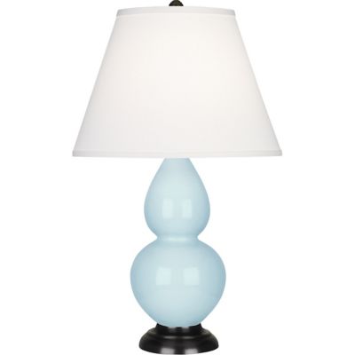 Robert Abbey Double Gourd Accent Table Lamp - Color: Blue - Size: 1 light -