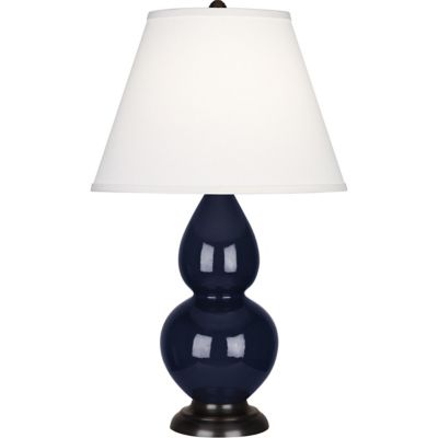 Robert Abbey Double Gourd Accent Table Lamp - Color: Blue - Size: 1 light -