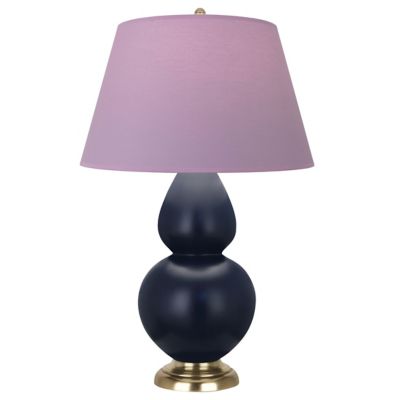 Robert Abbey Double Gourd Table Lamp in Blue