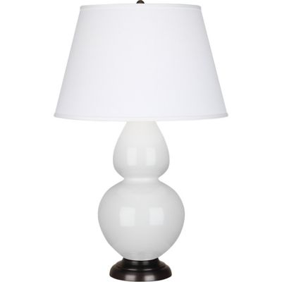 Robert Abbey Double Gourd Table Lamp - Color: Grey - Size: 1 light - 1640X