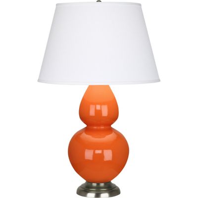 Robert Abbey Double Gourd Table Lamp - Color: Orange - Size: 1 light - 1675