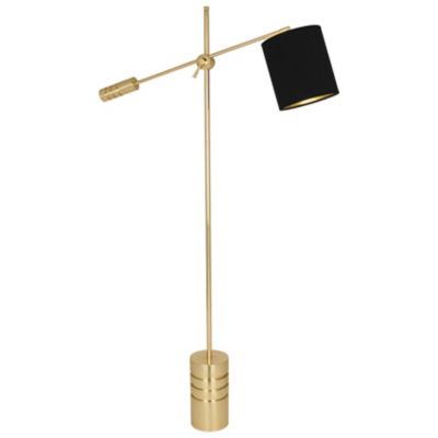 Robert Abbey Campbell Floor Lamp in Brass