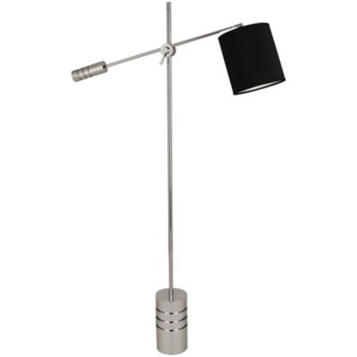 Robert Abbey Campbell Floor Lamp in Silver