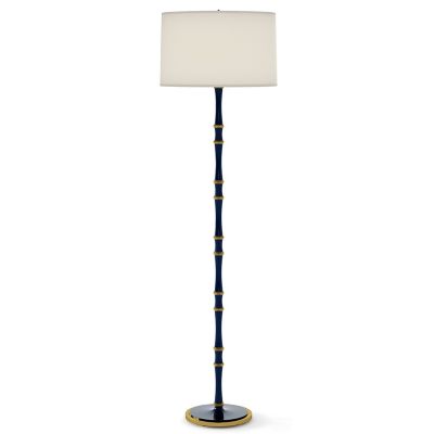 Robert Abbey Kane Floor Lamp in Blue