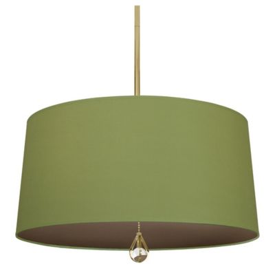 Robert Abbey Williamsburg Custis Pendant Light - Color: Green - Size: 3 lig