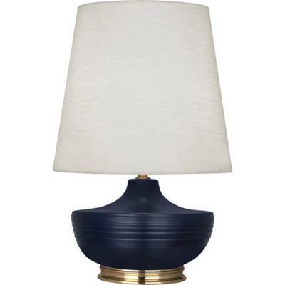 Robert Abbey Nolan Table Lamp - Color: White - Size: 1 light - MMB24