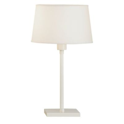 Robert Abbey Real Simple Club Table Lamp - Color: White - Size: 1 light - 1