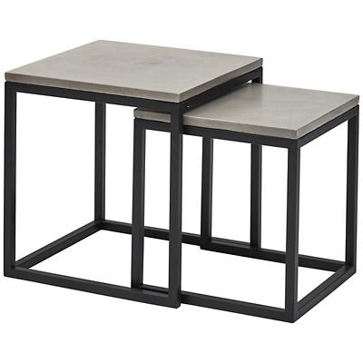 Mixx Stax Nesting Square End Table - Set of 2