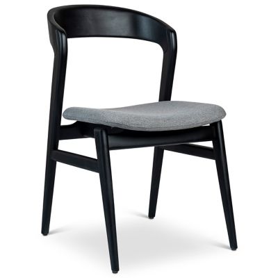 Urbia Modern Brazilian Velma Side Chair in Black