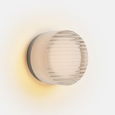 RBW Crisp LED Indoor/Outdoor Wall/Flushmount Light - Color: White - CR-FM-S